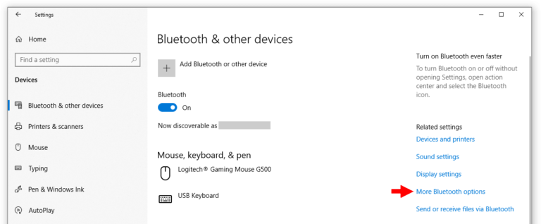 Bluetooth как com порт windows